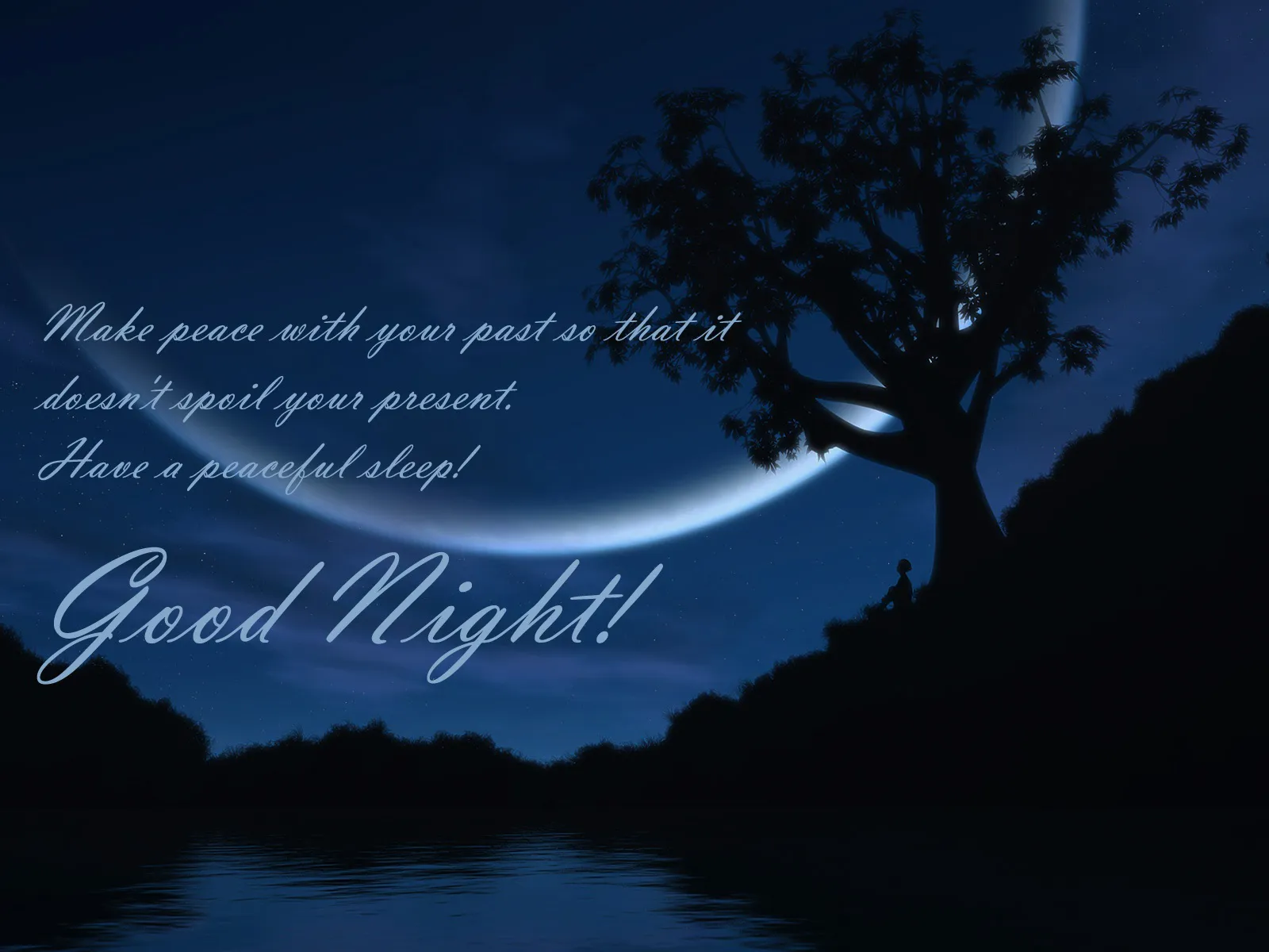 Good Night Greetings Greeting Cards 9359