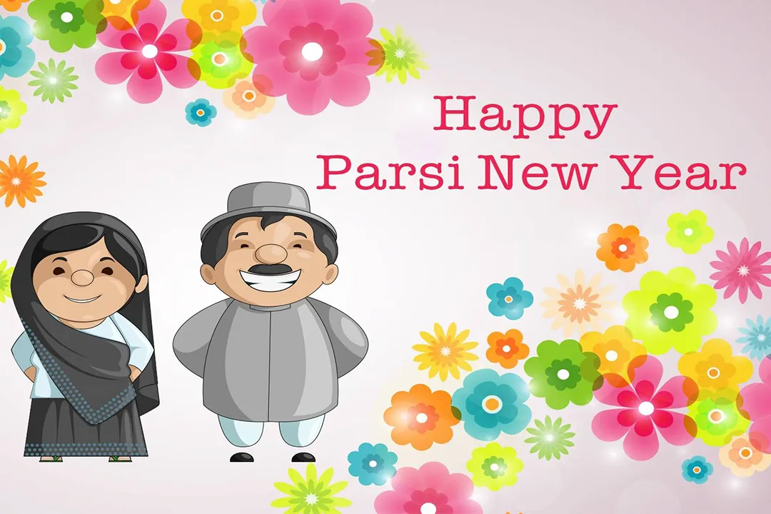 Navroz Parsi New Year Greeting Cards 