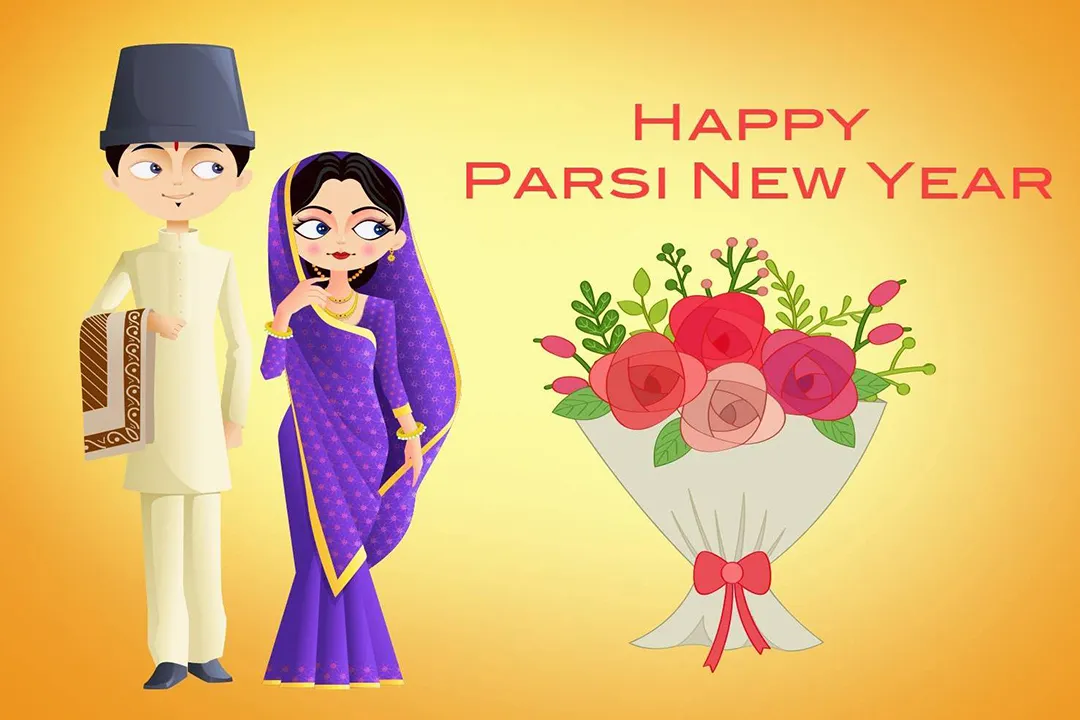 Navroz Parsi New Year Greeting Cards 
