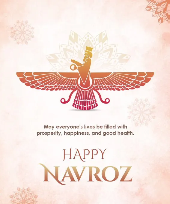 Navroz Parsi New Year Greeting Cards 