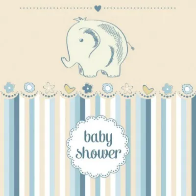 Baby Shower Greetings Greeting Cards 