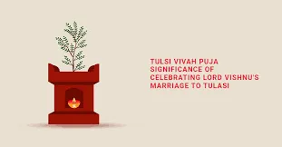 Tulsi Vivha Greeting Cards 