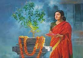 Tulsi Vivha Greeting Cards 