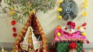 Tulsi Vivha Greeting Cards 