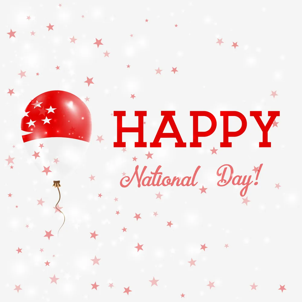 Singapore National Day Daily Greeting Singapore National Day Greeting Cards