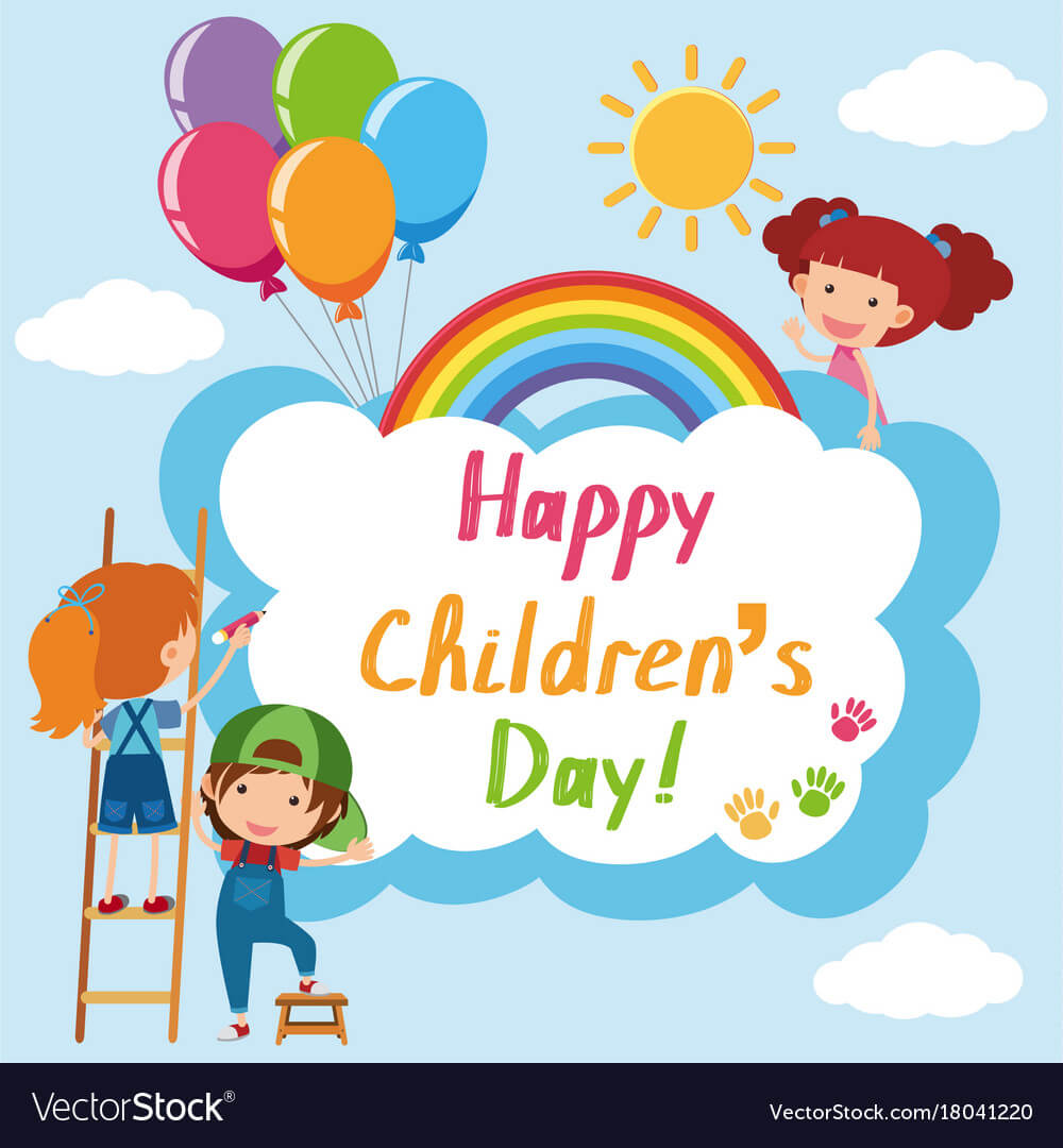 Children Day Greeting Cards 97925
