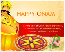 Onam Greeting Cards 99506