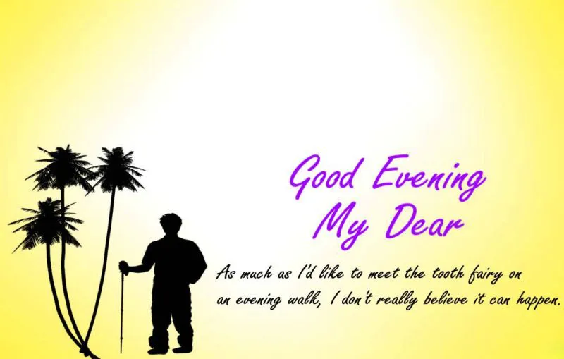 Good Evening Greetings Greeting Cards 8999