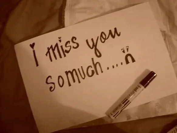 I Miss You Greetings Greeting Cards 13445