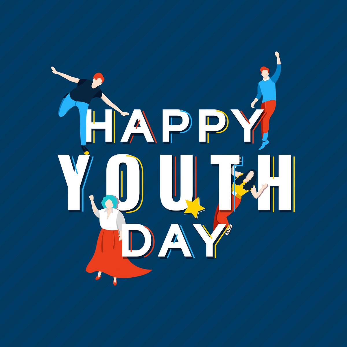Youth Day Greeting Cards 99760