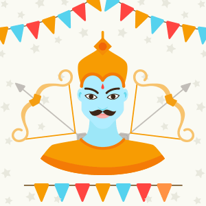 Dussehra Greeting Cards 98256