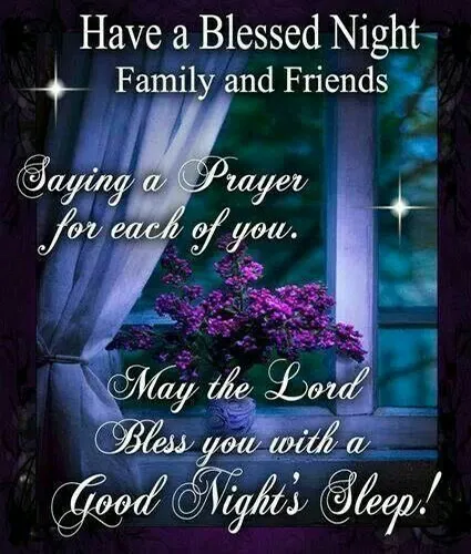 Good Night Greetings Greeting Cards 25819