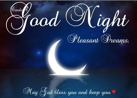 Good Night Greetings Greeting Cards 9289