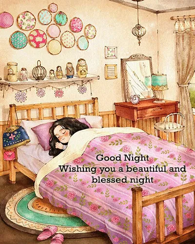 Good Night Greetings Greeting Cards 26021