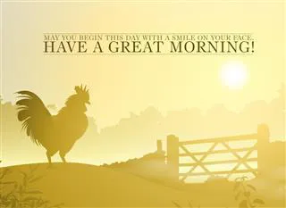 Good Morning Wishes Greeting Cards 6606