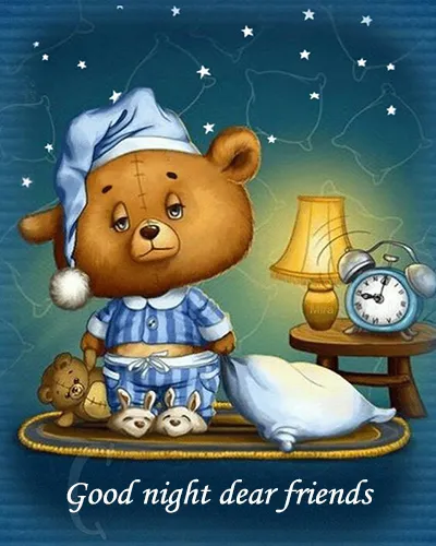 Good Night Greetings Greeting Cards 26011
