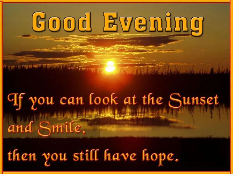 Good Evening Greetings Greeting Cards 9038