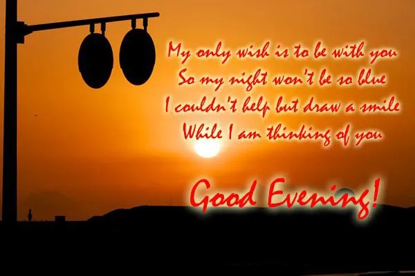Good Evening Greetings Greeting Cards 9004