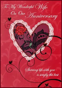 Anniversary Greetings Greeting Cards 8650