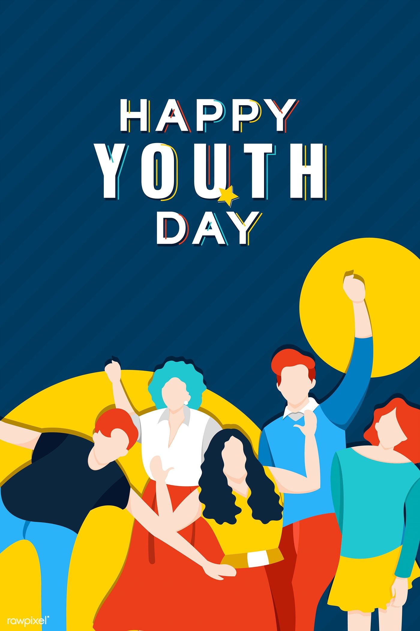 Youth Day Greeting Cards 99757