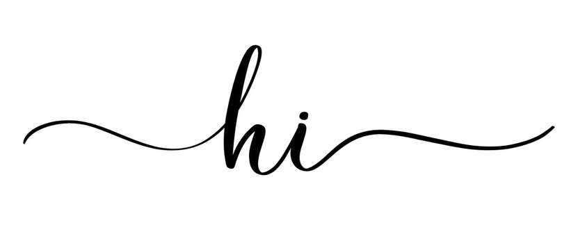Hi Hello Greetings Greeting Cards 99844