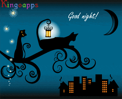 Good Night Greetings Greeting Cards 9691
