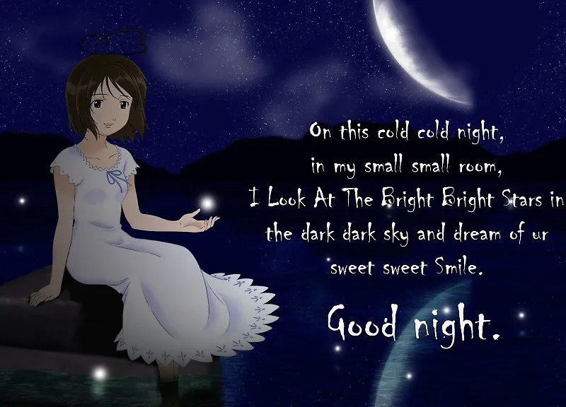Good Night Greetings Greeting Cards 9430