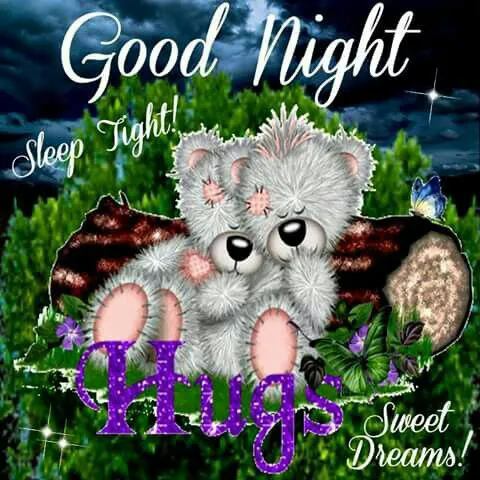 Good Night Greetings Greeting Cards 25816