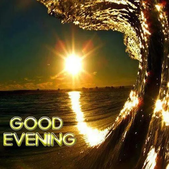 Good Evening Greetings Greeting Cards 9025