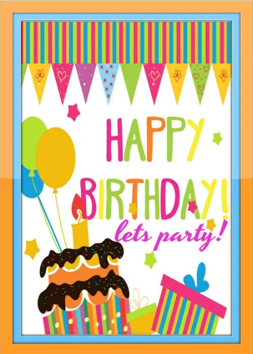 Birthday Greetings Greeting Cards 3888