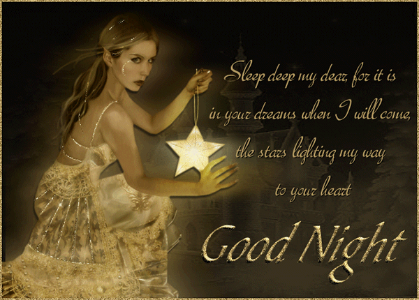 Good Night Greetings Greeting Cards 9272