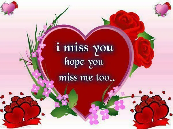 I Miss You Greetings Greeting Cards 13738