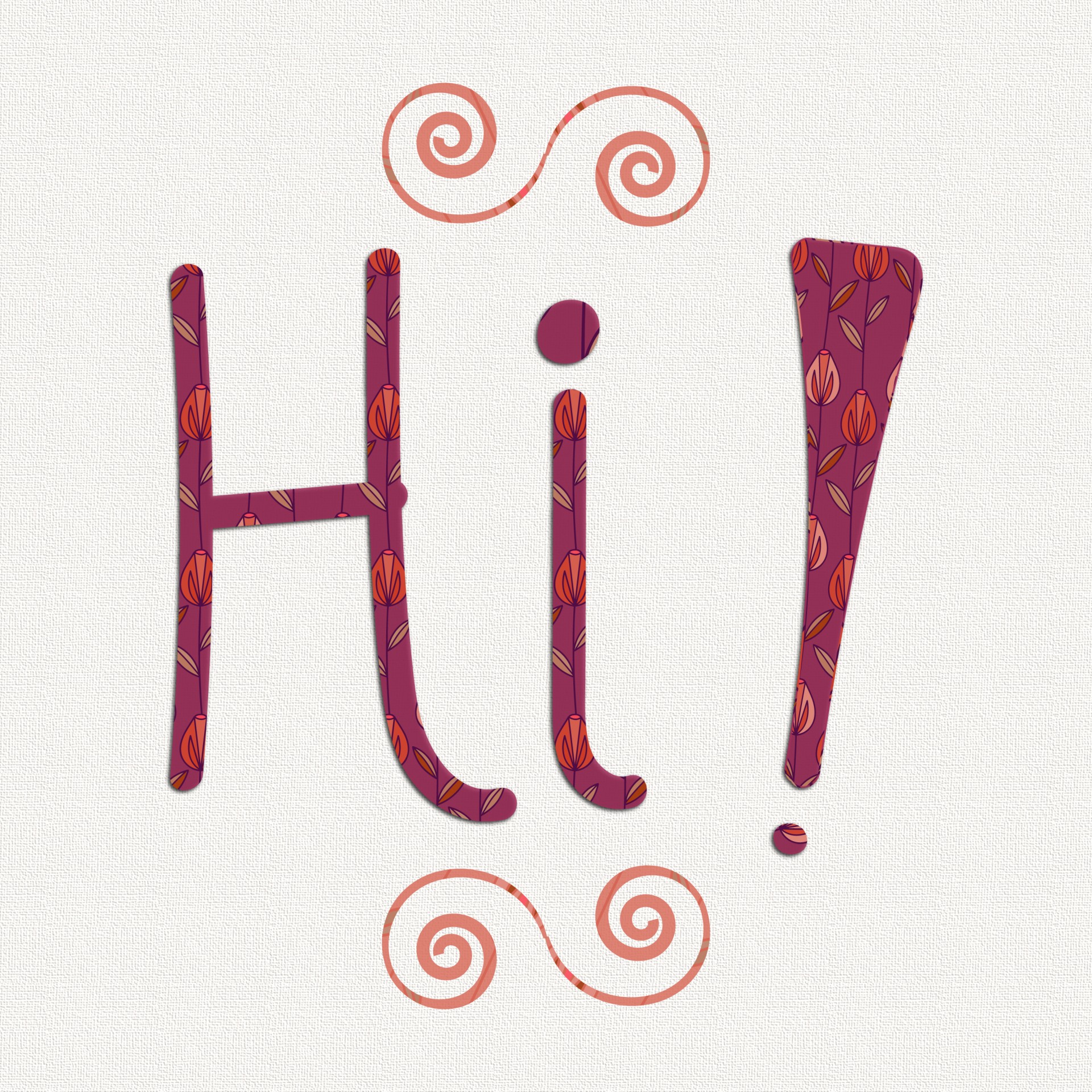 Hi Hello Greetings Greeting Cards 99863