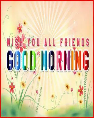 Good Morning Wishes Greeting Cards 6618