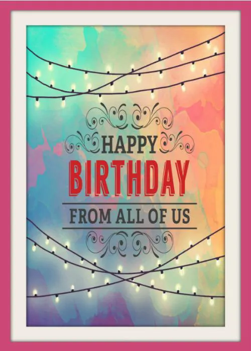 Birthday Greetings Greeting Cards 3897