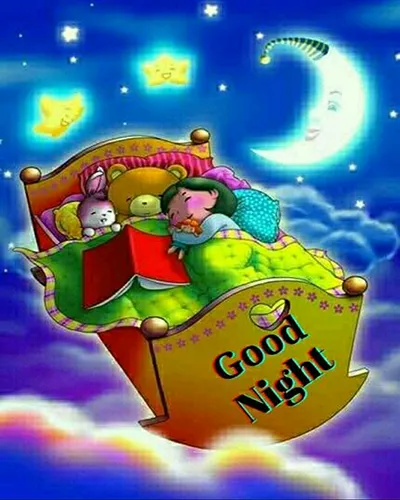 Good Night Greetings Greeting Cards 26007