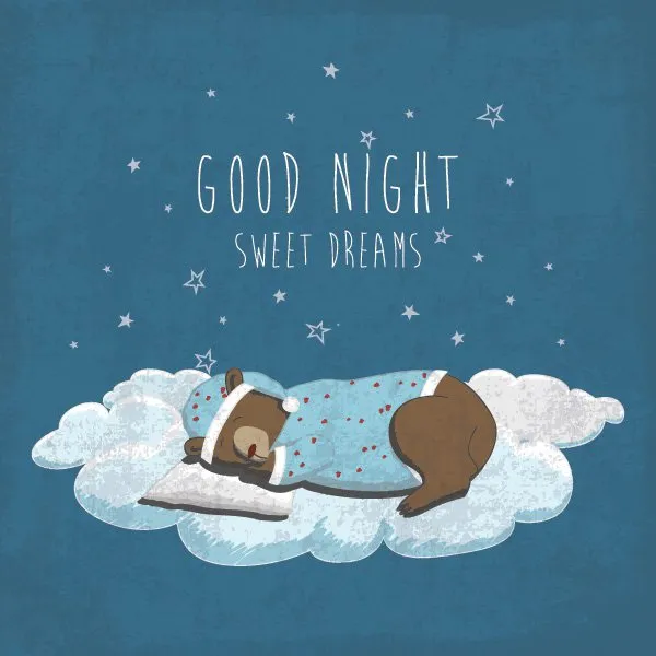 Good Night Greetings Greeting Cards 9326