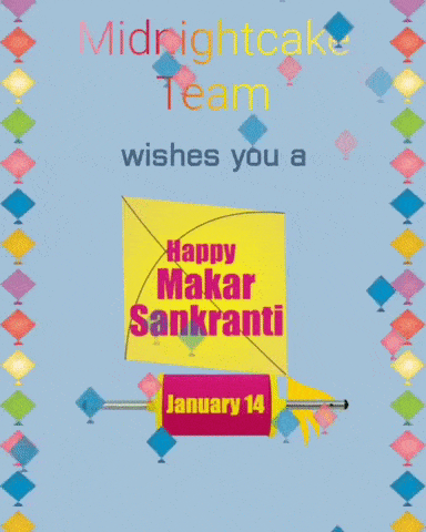 Makar Sankranti Greeting Cards 100541