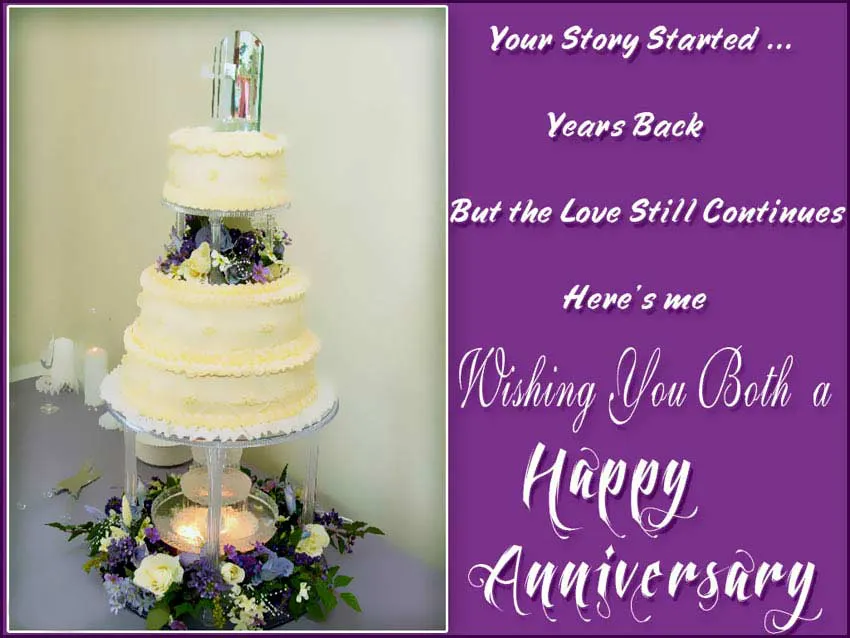 Anniversary Greetings Greeting Cards 8272