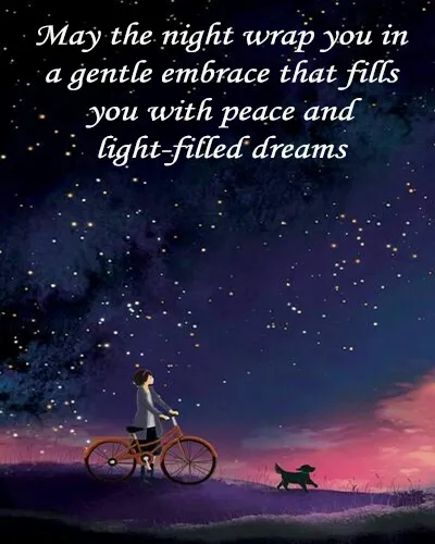 Good Night Greetings Greeting Cards 25973