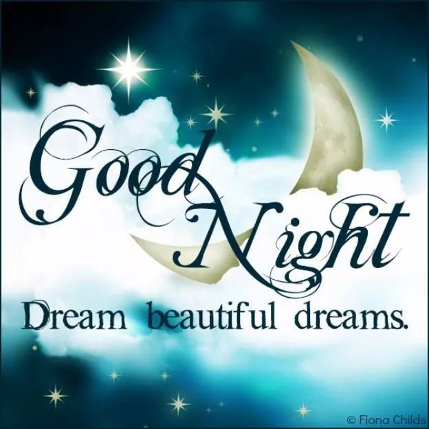 Good Night Greetings Greeting Cards 9325