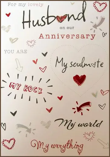 Anniversary Greetings Greeting Cards 8465