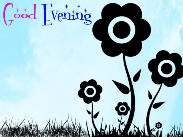 Good Evening Greetings Greeting Cards 8925