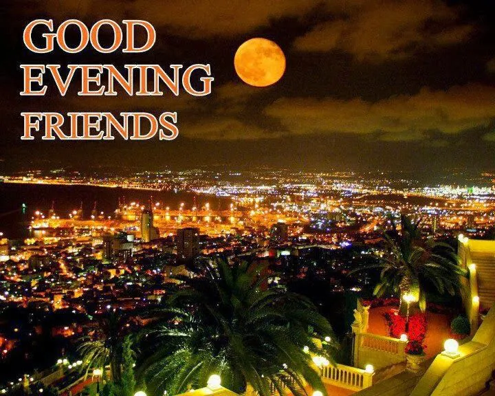 Good Evening Greetings Greeting Cards 8948