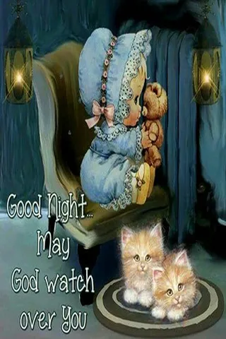 Good Night Greetings Greeting Cards 25899
