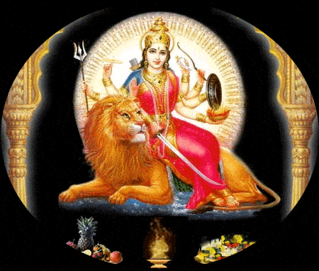 Navratri Greeting Cards 100727