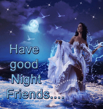 Good Night Greetings Greeting Cards 9189