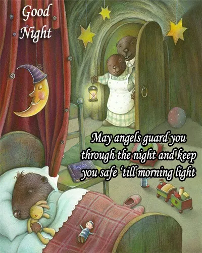 Good Night Greetings Greeting Cards 26012