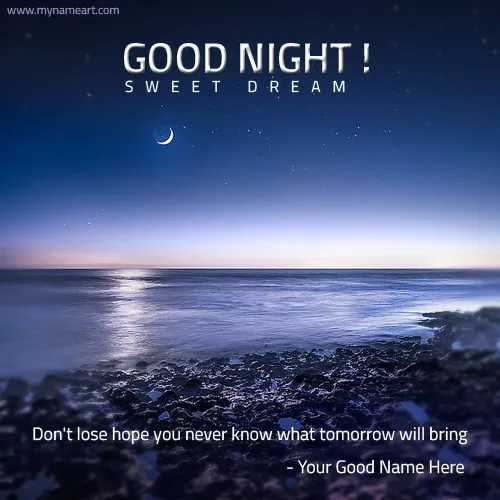 Good Night Greetings Greeting Cards 9316