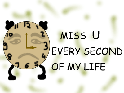 I Miss You Greetings Greeting Cards 13434